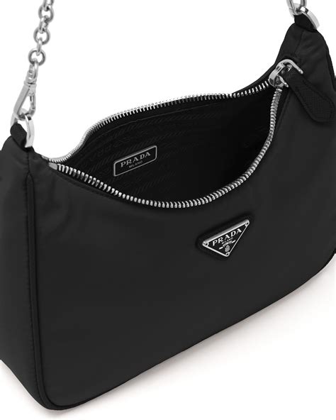 prada tasche schwarz re edition|prada handbags recycling.